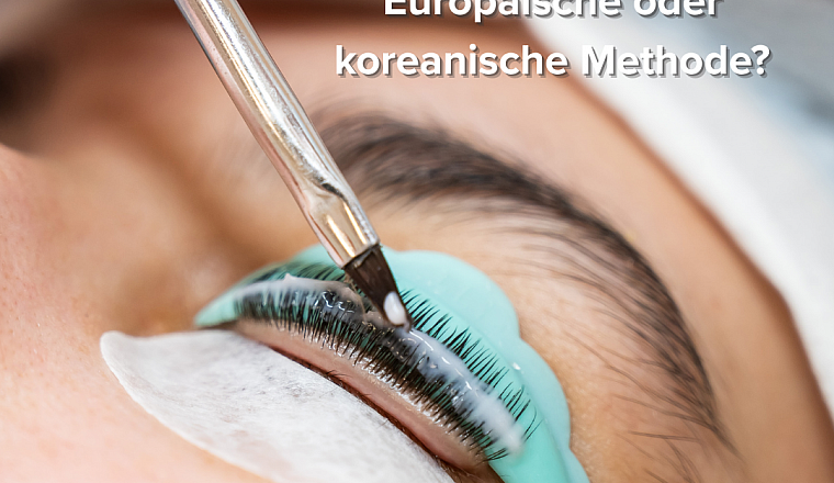 Lashlifting: Europäische oder koreanische Methode?