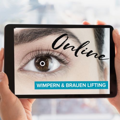 Onlineschulung Wimpern & Brauen Lifting 